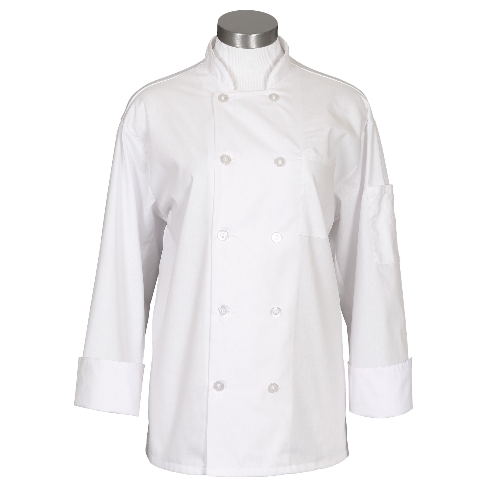 Chef Coat With Mesh Back-Fame_Fabrics